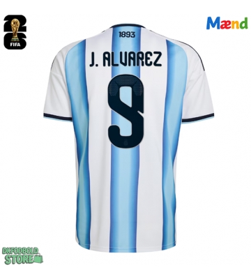 Argentina Julian Alvarez #9 Replika Hjemmebanetrøje VM 2026 Kortærmet